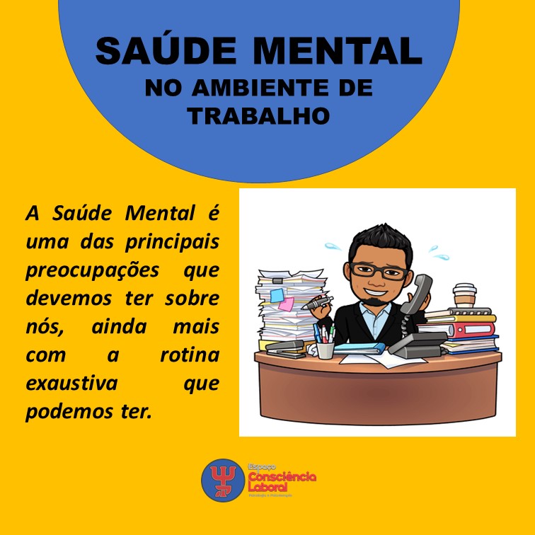 Saúde Mental no ambiente de trabalho